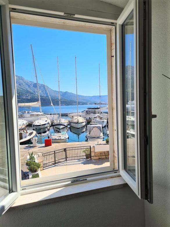 Waterfront Overlooking The Old Korcula Town